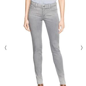 WHBM gray skinny jeans